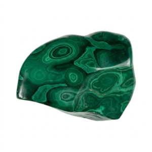Malaquita Natural Polida – Escultura de Coleção
